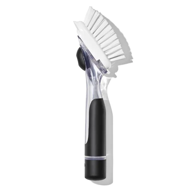 oxo-good-grips-brosse-vaisselle-avec-r-servoir-distributeur-de-liquide-vaisselle image 1