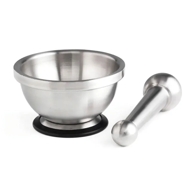 mastrad-mortier-et-pilon-de-cuisine-inox-mortier-acier-inoxydable-incassable-non image 1