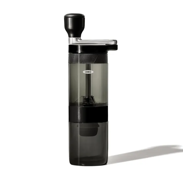 oxo-brew-moulin-caf-manuel-avec-meules-coniques-en-acier-inoxydable-et-40-r-glag image 1