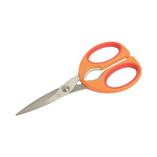mastrad-ciseaux-de-cuisine-ambidextres-lames-inox-poign-es-souples-antid-rapante image 1