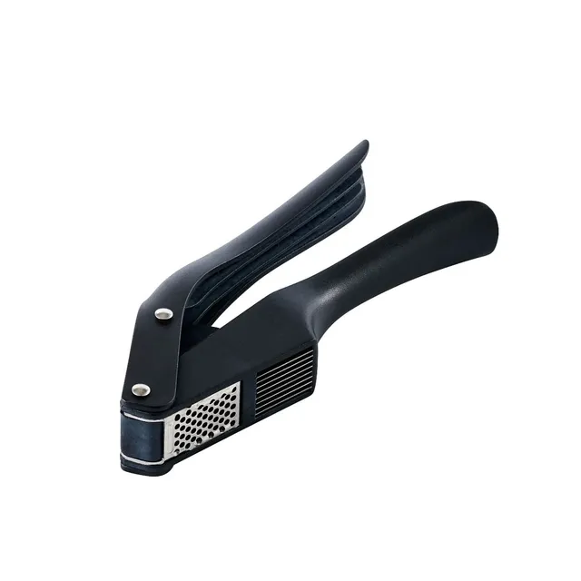 mastrad-presse-et-tranche-ail-2-en-1-inox-18-8-19-x-12-5-cm-noir-hachoir-multifo image 1