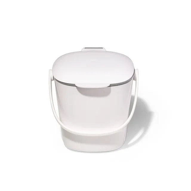 oxo-good-grips-bac-compost-2-8-l-couvercle-rabattable-anti-odeurs-poign-e-rotati image 1