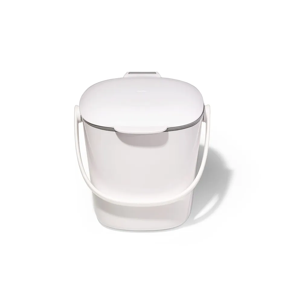oxo-good-grips-bac-compost-2-8-l-couvercle-rabattable-anti-odeurs-poign-e-rotati image 1