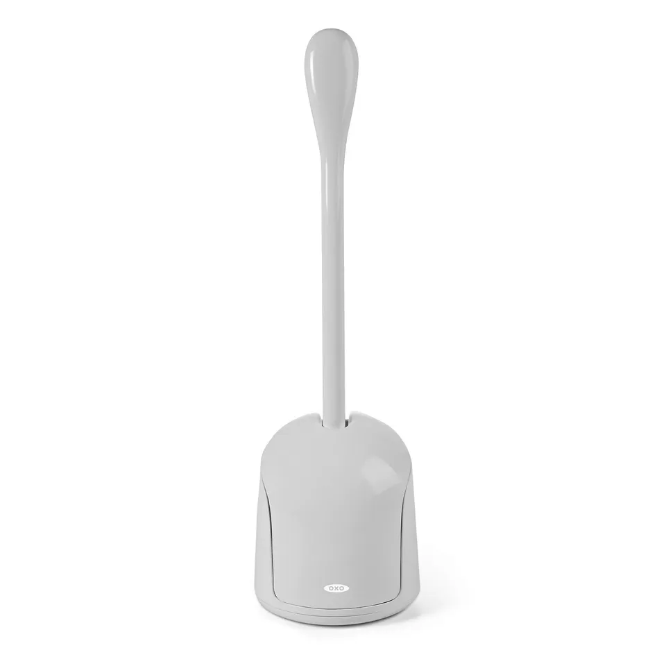 oxo-good-grips-brosse-wc-compacte-avec-support-auto-ouvrant-et-bac-d-gouttage-ve image 1