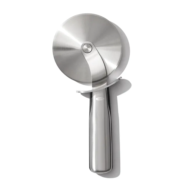 oxo-steel-roulette-pizza-acier-inoxydable-10-cm-grande-lame-avec-prot-ge-pouce-e image 1