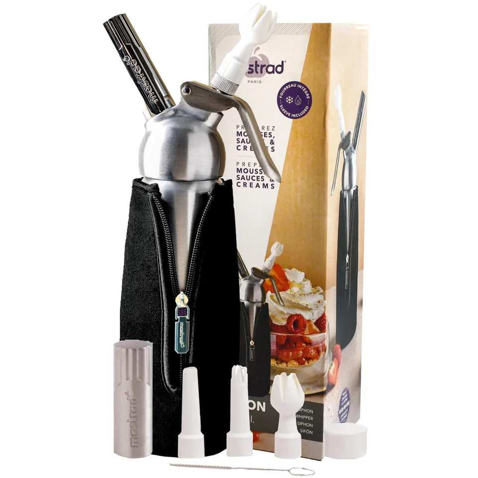 mastrad-siphon-chantilly-0-5-l-aluminium-chaud-froid-fourreau-isolant-n-opr-ne-3 image 1