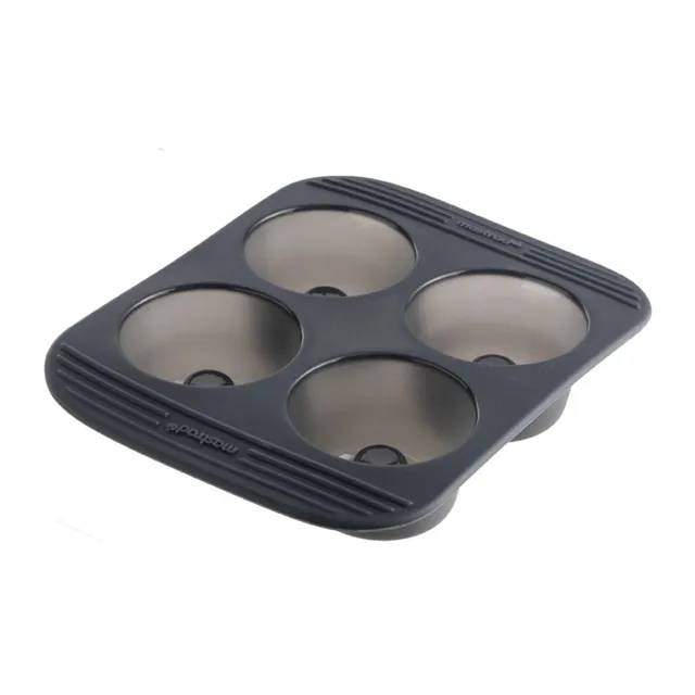 mastrad-moule-4-babas-silicone-premium-gris-fum-moule-savarin-anti-adh-sif-28-5- image 1