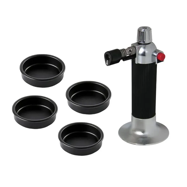 mastrad-coffret-cr-me-br-l-e-1-chalumeau-de-cuisine-flamme-r-glable-et-4-ramequi image 1