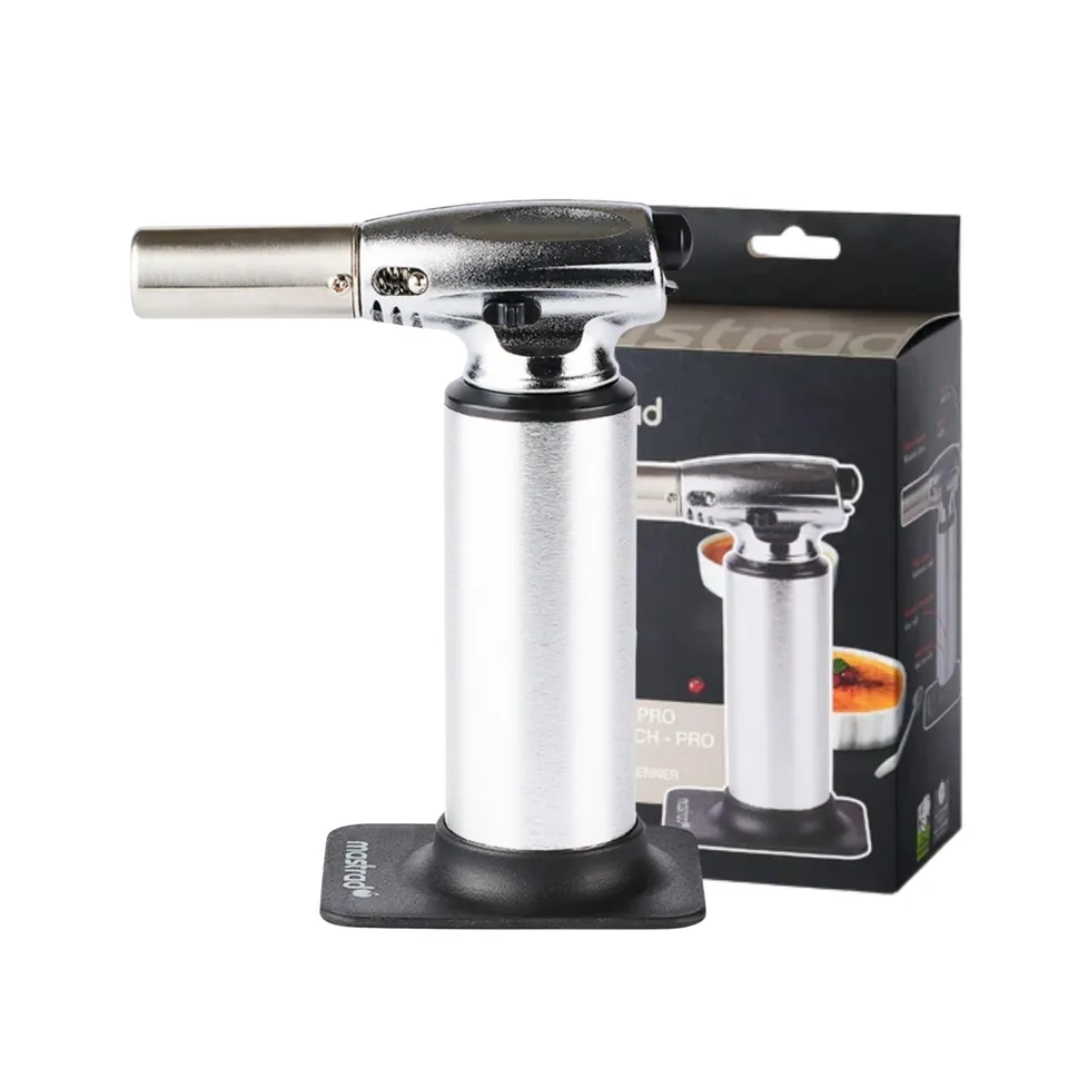 mastrad-f46250-chalumeau-de-cuisine-professionnel-flamme-puissante-r-glable-45-m image 1