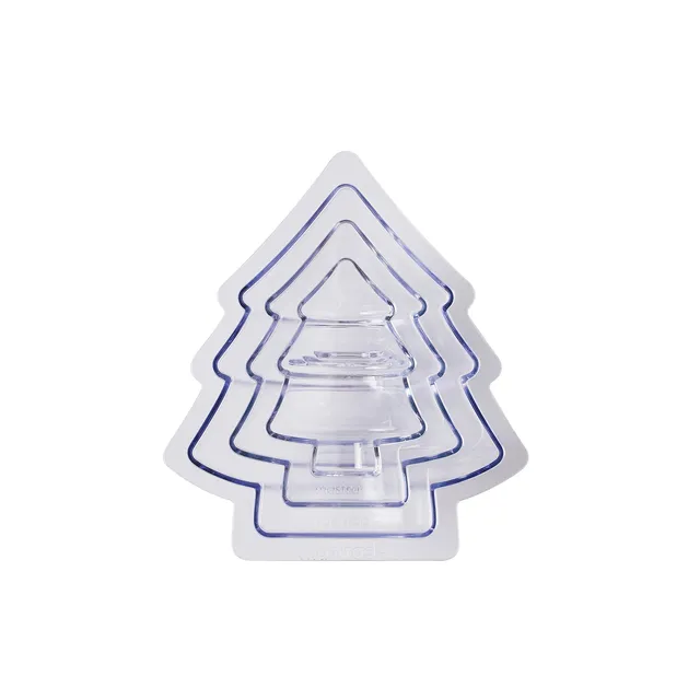 mastrad-f48292-set-de-3-moules-design-sapin-plastique-transparent-3-tailles-pour image 1