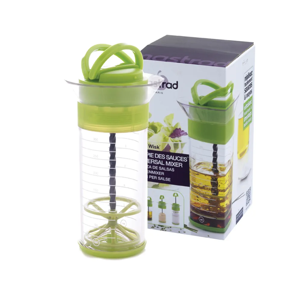 mastrad-toupie-des-sauces-m-langeur-vinaigrette-gradu-300-ml-sans-bpa-sauces-may image 1