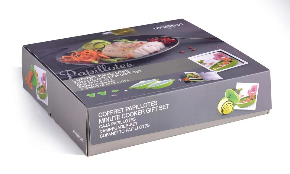 mastrad-coffret-cuisson-papillotes-2-papillotes-minute-silicone-600-ml-taille-l- image 1