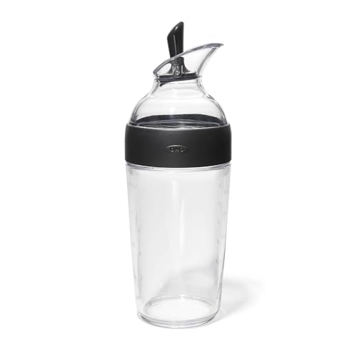 oxo-good-grips-shaker-vinaigrette-350-ml-transparent-noir-bec-verseur-anti-fuite image 7