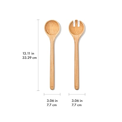 oxo-good-grips-beechwood-salad-serving-set-2-pieces-couverts-salade-en-bois-de-h image 8