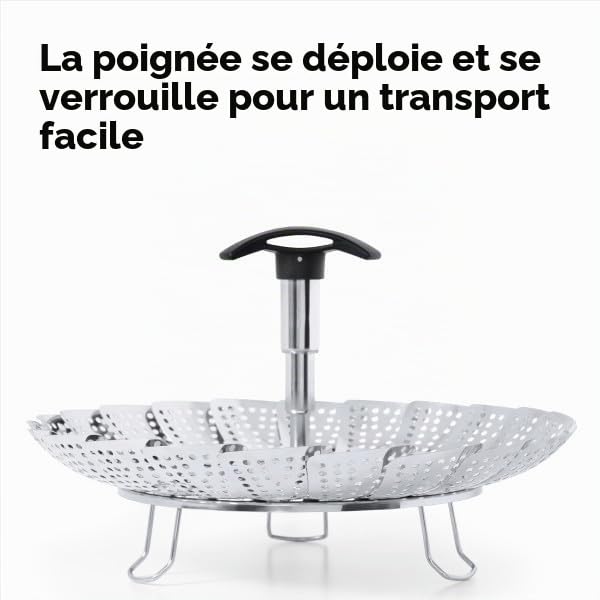 oxo-good-grips-panier-vapeur-inox-avec-poign-e-r-tractable-compatible-casseroles image 5