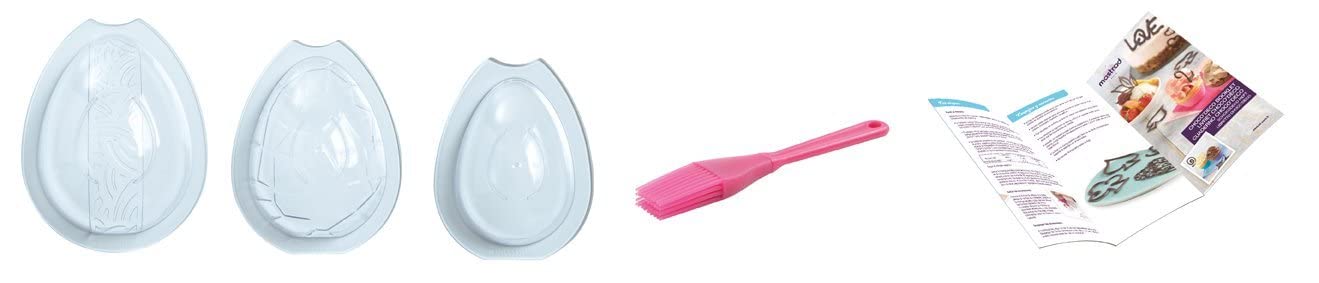mastrad-f48160-kit-ufs-en-chocolat-silicone-transparent-6-moules-3-tailles-avec- image 2