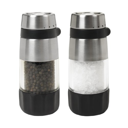 oxo-good-grips-set-de-2-moulins-sel-et-poivre-r-glage-par-bague-anti-glisse-remp image 8