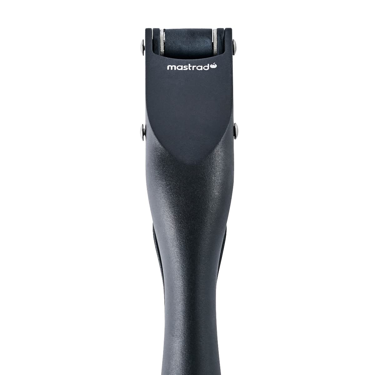 mastrad-presse-et-tranche-ail-2-en-1-inox-18-8-19-x-12-5-cm-noir-hachoir-multifo image 2
