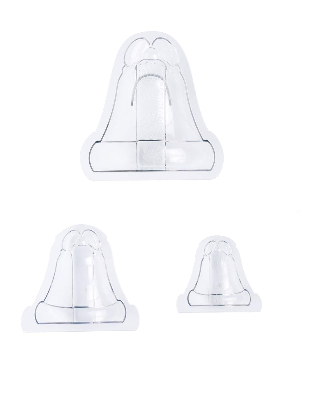 mastrad-f48212-moule-cloche-lot-de-6-demi-coques-en-chocolat-3-tailles-et-motifs image 3