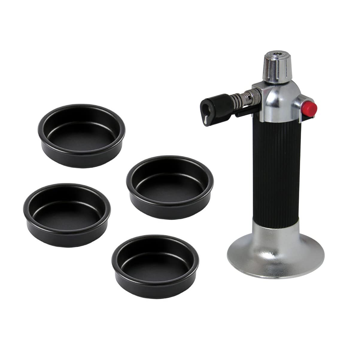 mastrad-coffret-cr-me-br-l-e-1-chalumeau-de-cuisine-flamme-r-glable-et-4-ramequi image 1