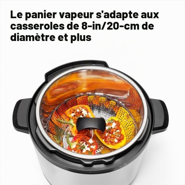 oxo-good-grips-panier-vapeur-inox-avec-poign-e-r-tractable-compatible-casseroles image 4