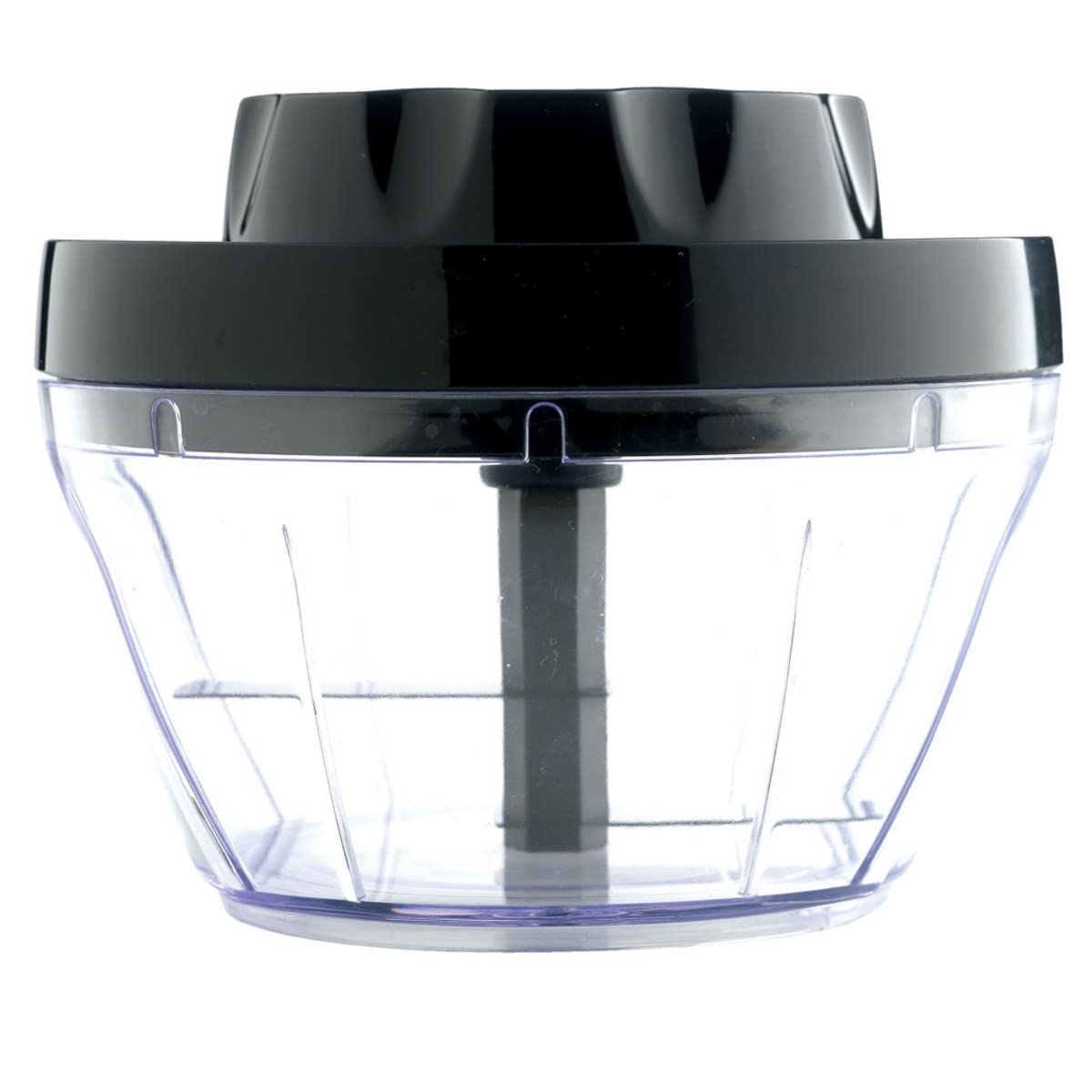 mastrad-mini-hachoir-manuel-100-g-noir-hachoir-cordon-30-secondes-2-lames-double image 1