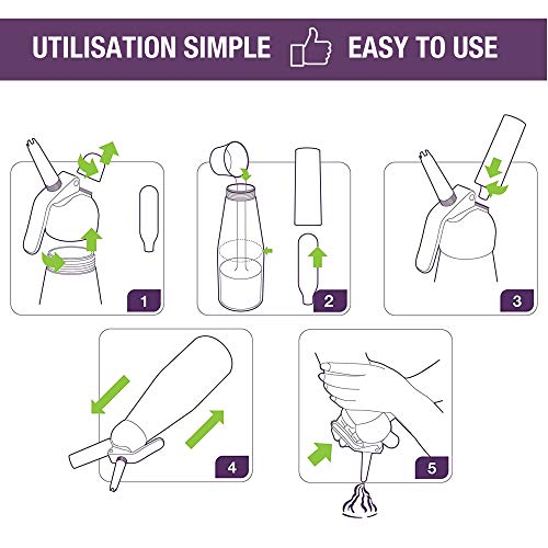 mastrad-siphon-0-3-l-en-aluminium-anodis-avec-t-te-d-montable-et-3-embouts image 8