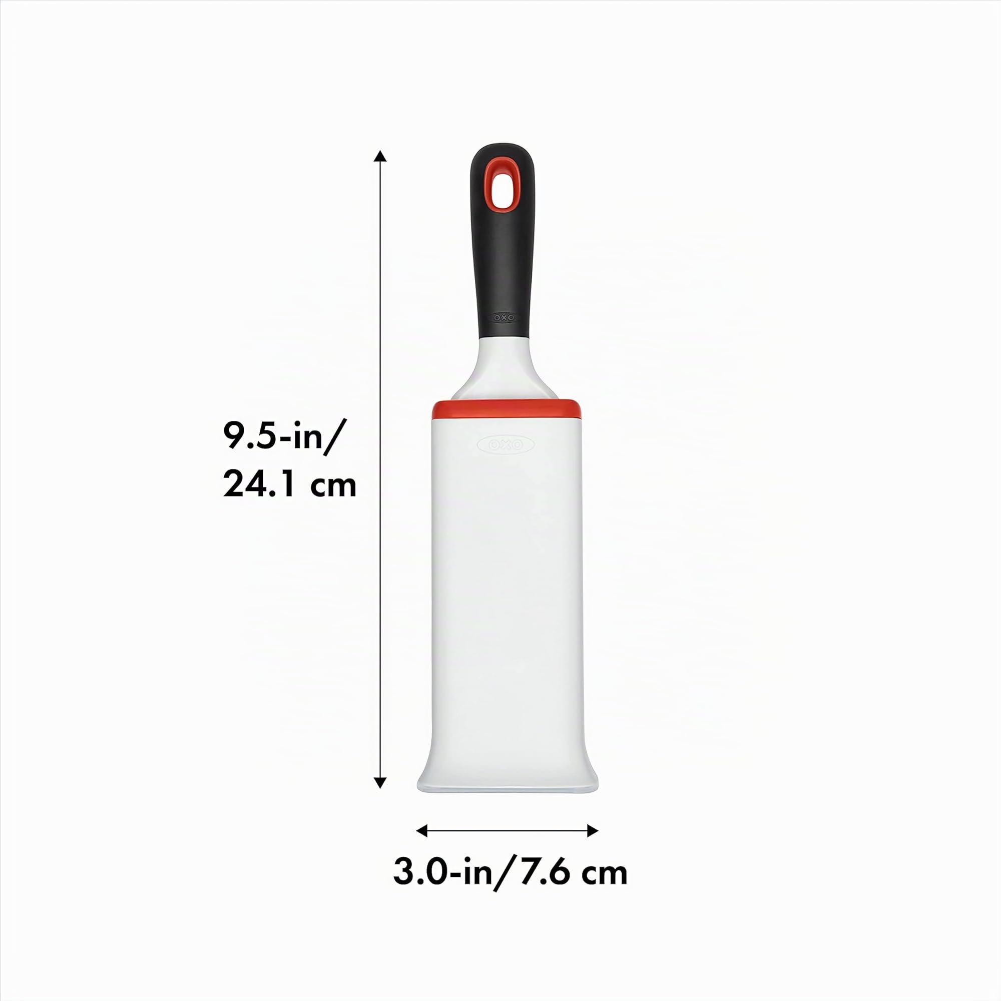 oxo-12168800-furlifter-brosse-anti-peluches-petite-surface-blanc-poils-fermes-bo image 2