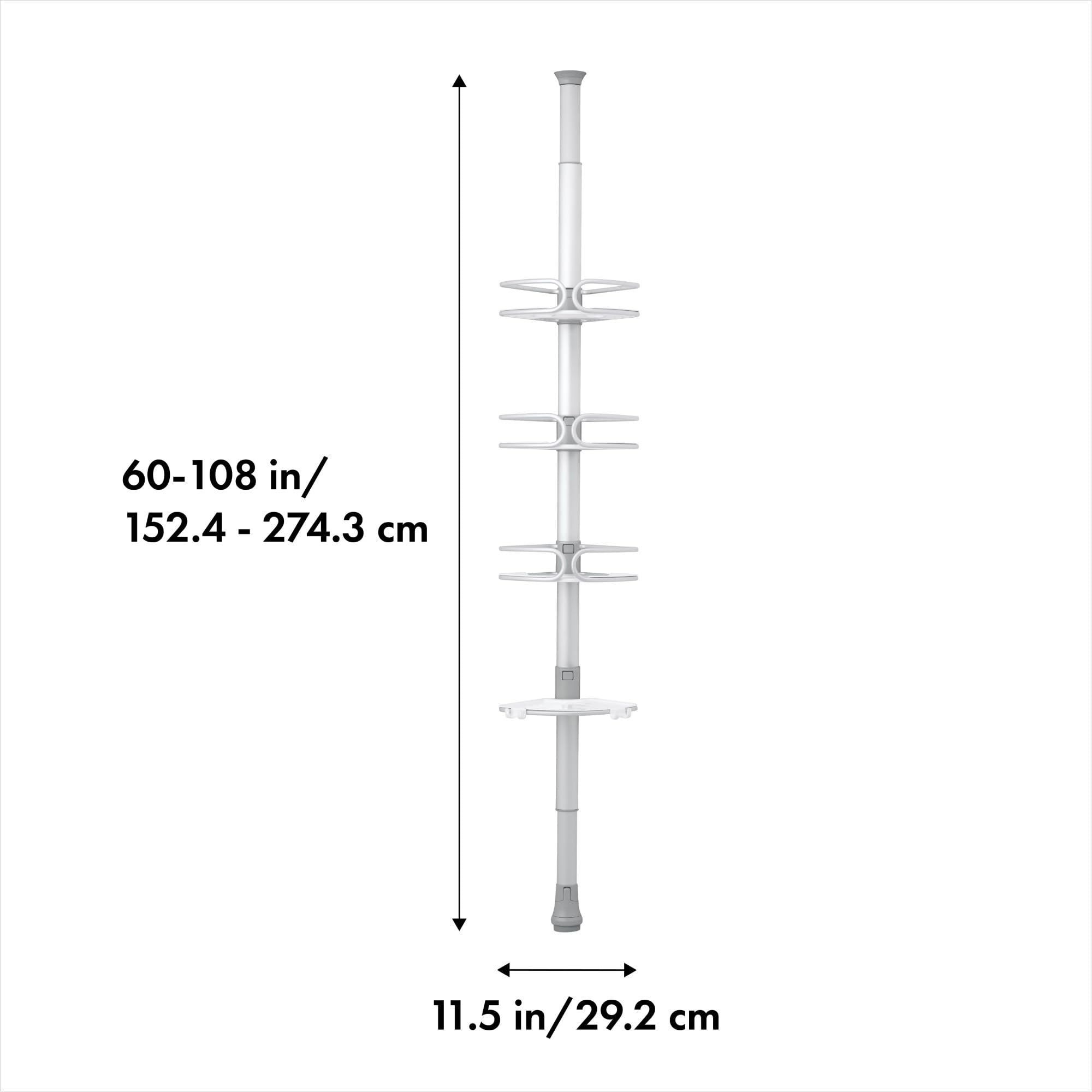 oxo-good-grips-tag-re-de-douche-extensible-en-aluminium-anodis-4-tag-res-1-60-2- image 3