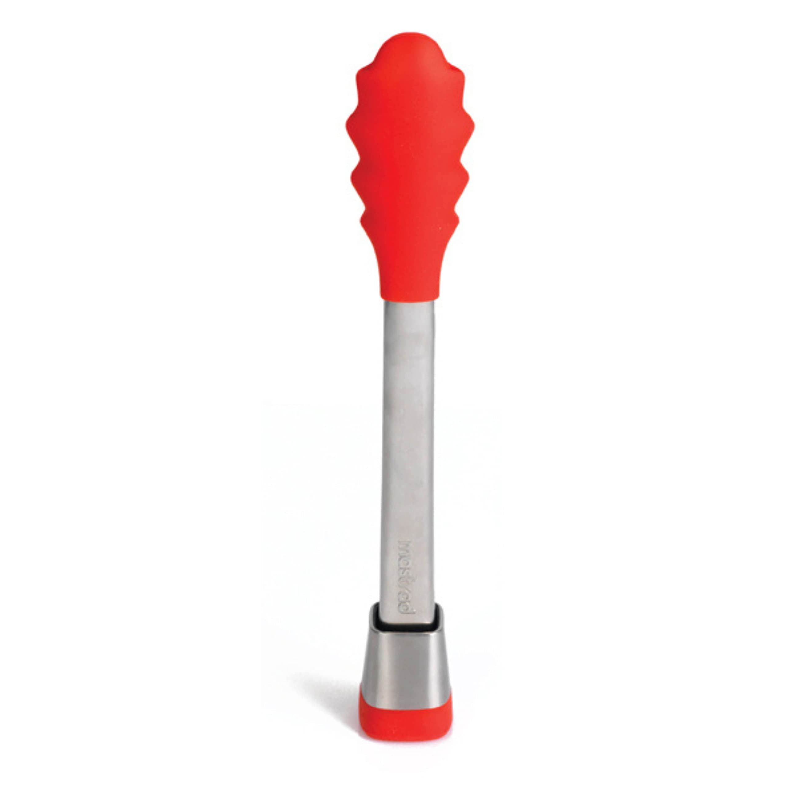 mastrad-pince-de-cuisine-multi-usages-28-cm-manche-acier-inoxydable-embouts-sili image 1
