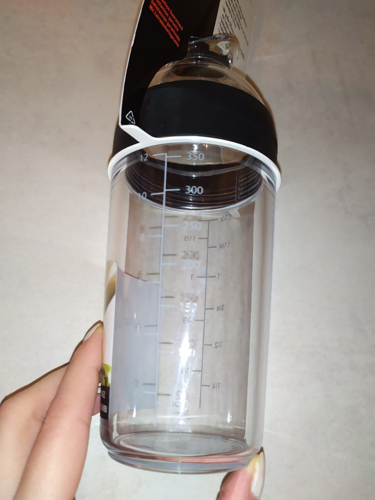 Enfin une vinaigrette sans fuite