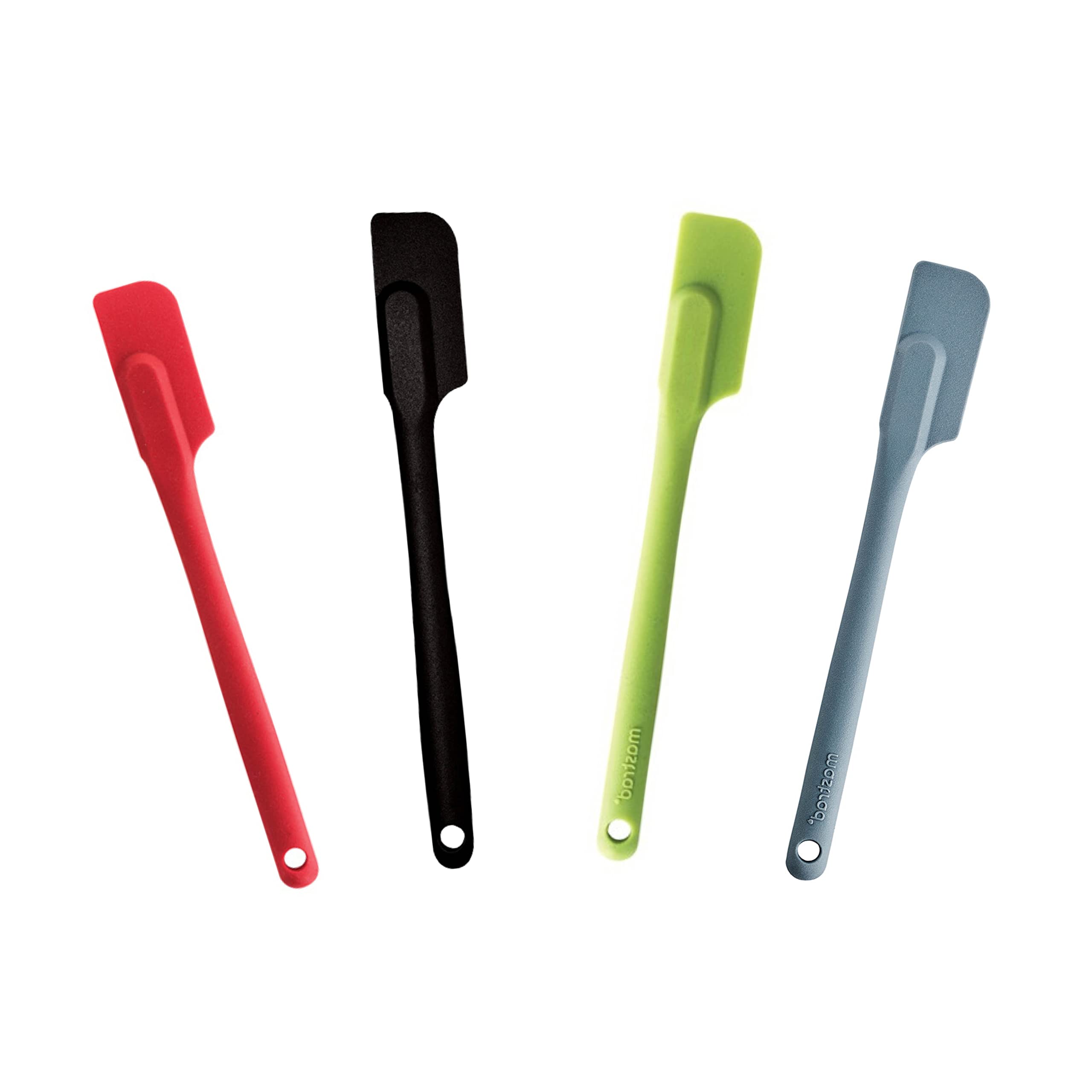 mastrad-demi-spatule-maryse-unibloc-en-silicone-noire-ustensile-de-p-tisserie-an image 7