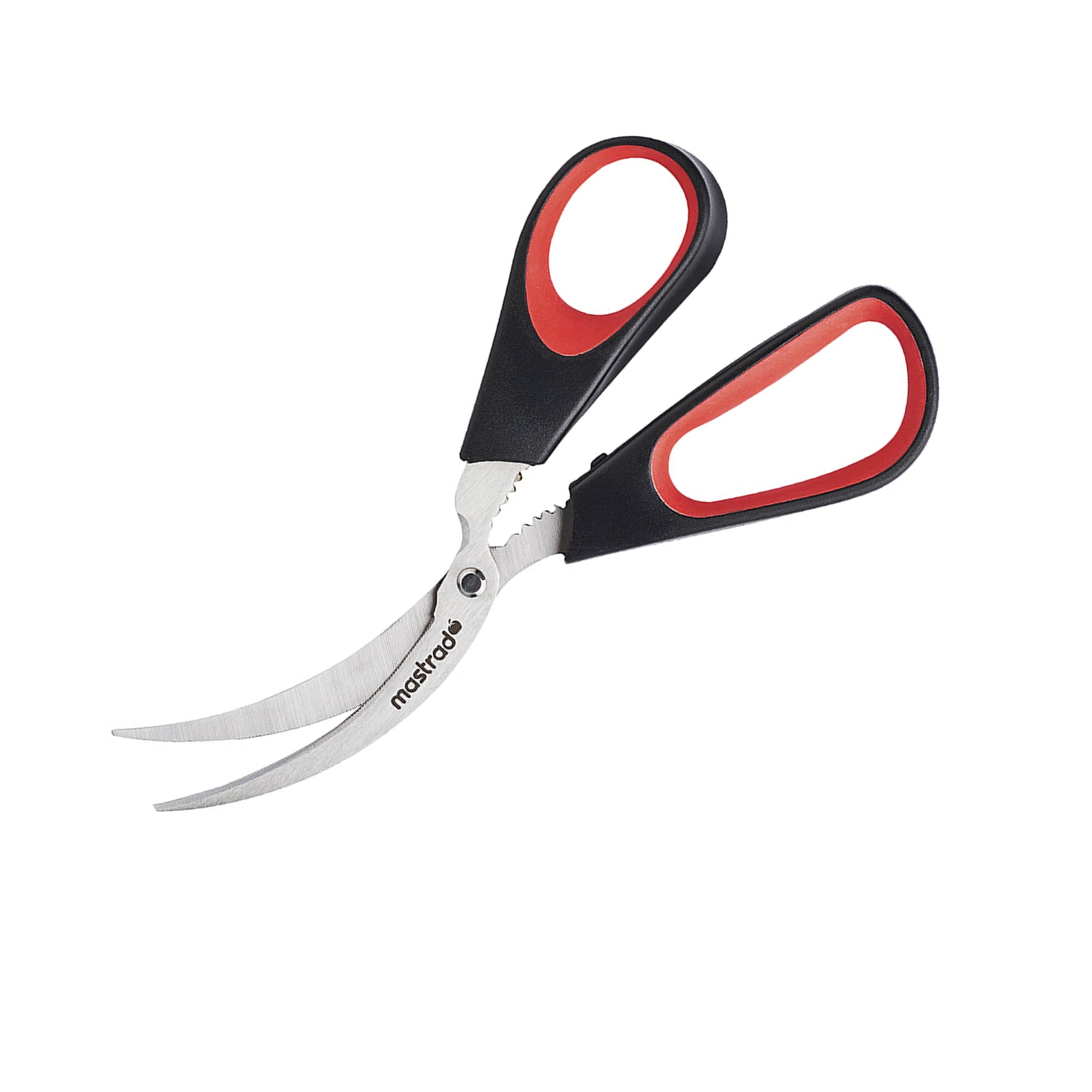 mastrad-ciseaux-crustac-s-courb-s-et-dentel-es-d-corticage-crevettes-gambas-et-c image 2