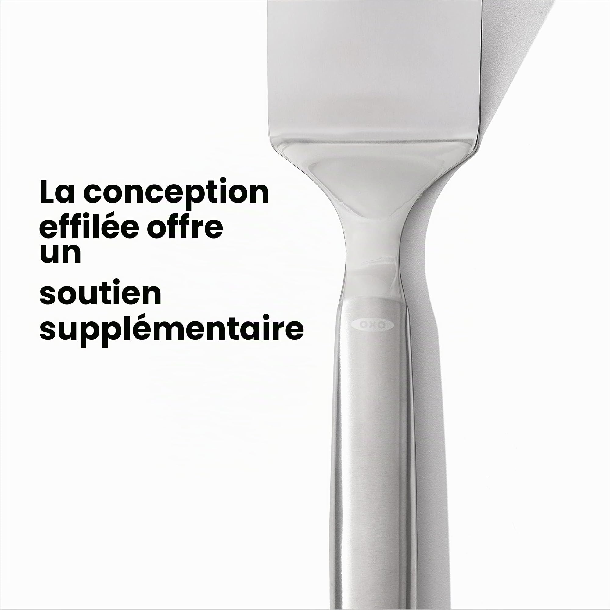 oxo-steel-spatule-lasagnes-en-inox-t-te-inclin-e-flexible-et-solide-pour-plats-a image 5