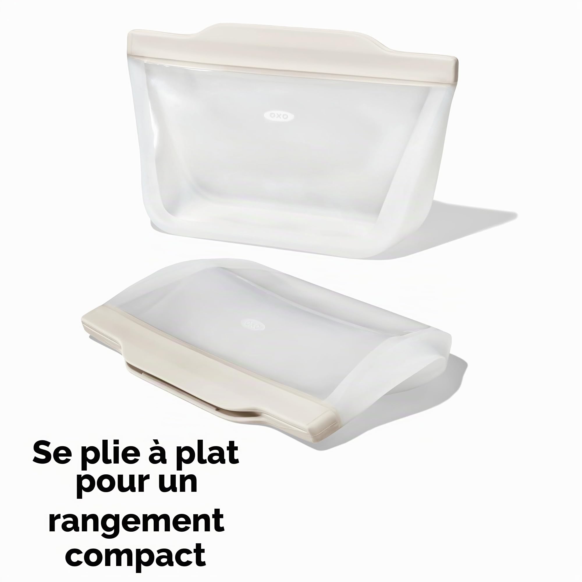 oxo-good-grips-sac-r-utilisable-en-silicone-alimentaire-fond-plat-946-ml-beige-a image 7