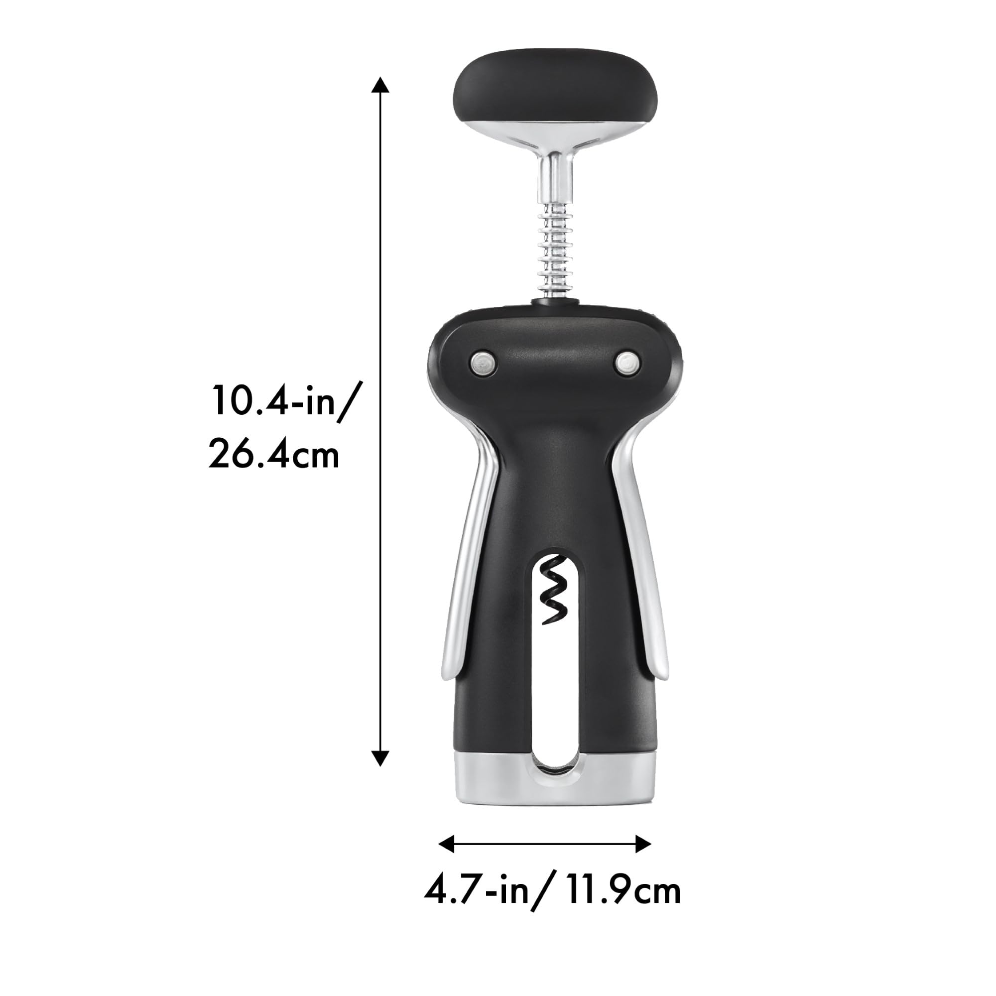 oxo-steel-tire-bouchon-vis-avec-coupe-capsule-amovible-inox image 5