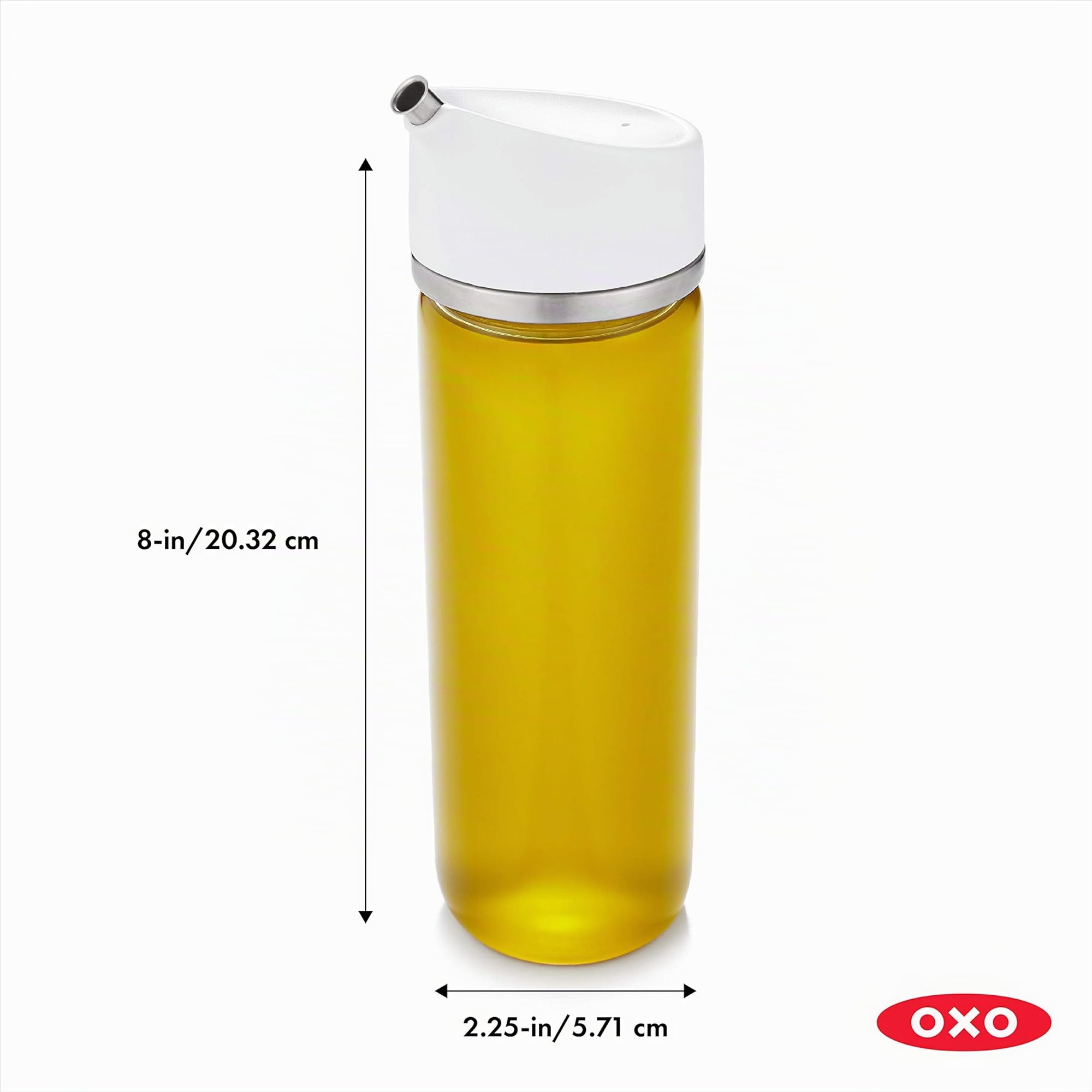 oxo-good-grips-distributeur-d-huile-d-olive-355-ml-huilier-vinaigrier-en-verre-a image 2