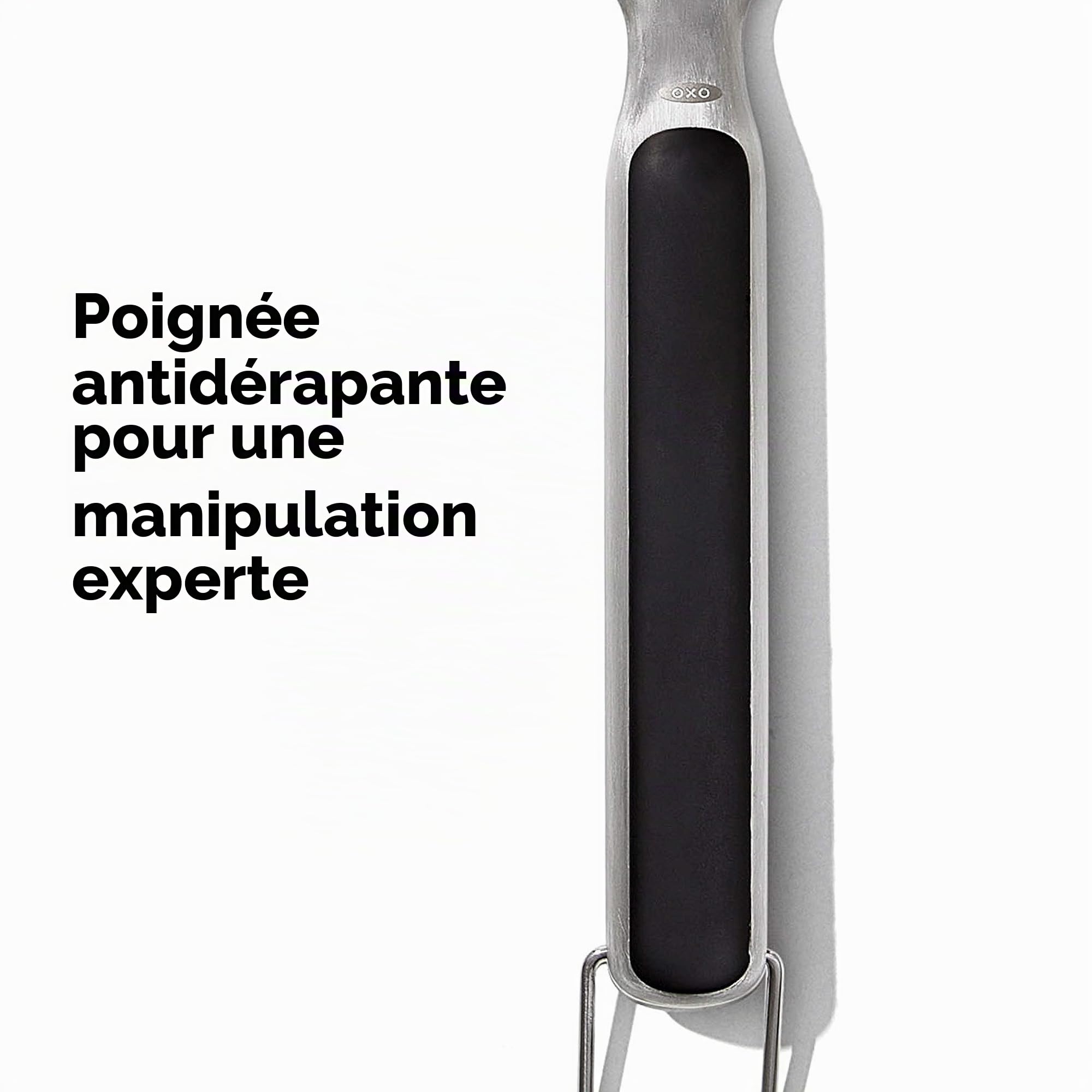 oxo-good-grips-outdoor-spatule-de-pr-cision-barbecue-en-inox-t-te-fine-biseaut-e image 4