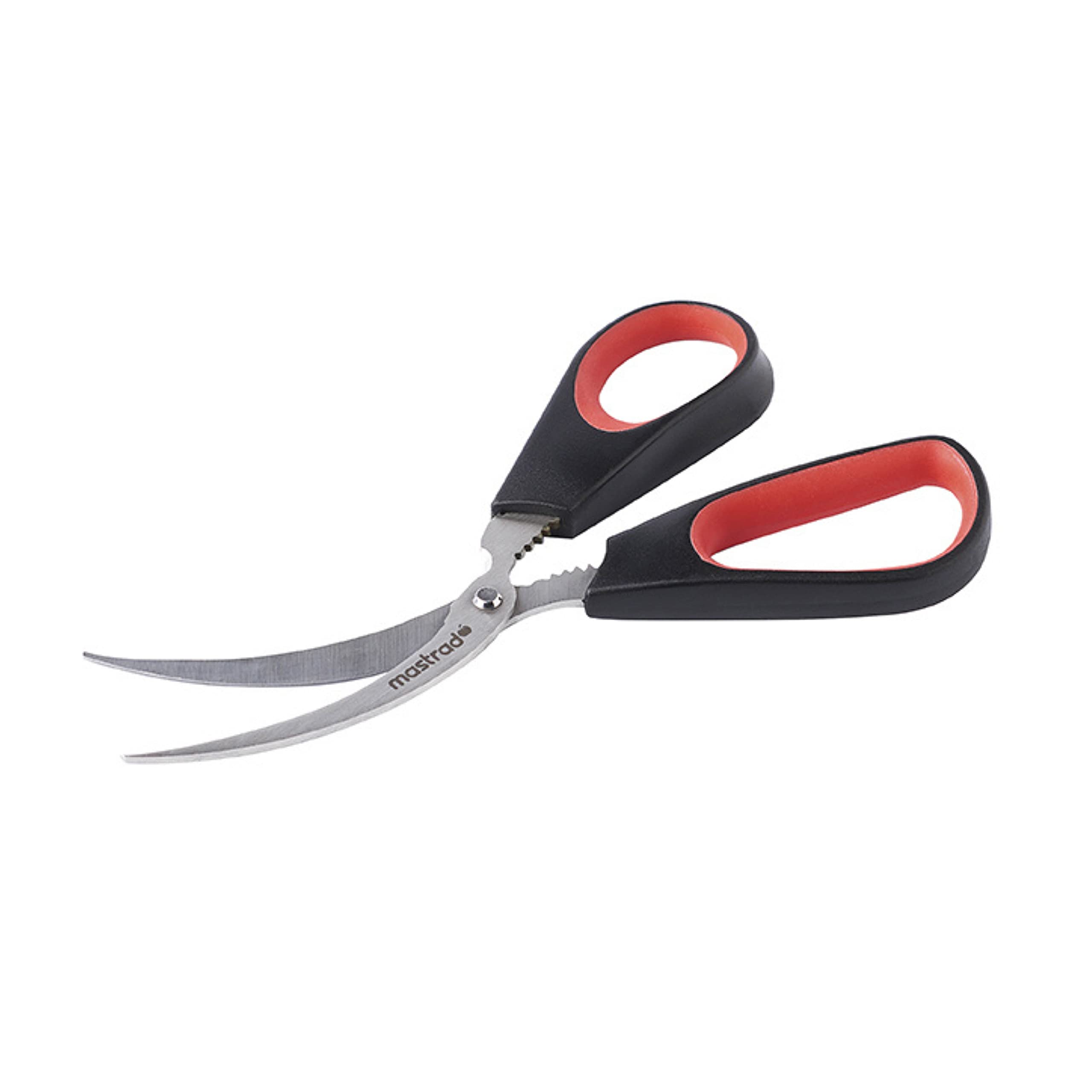 mastrad-ciseaux-crustac-s-courb-s-et-dentel-es-d-corticage-crevettes-gambas-et-c image 1