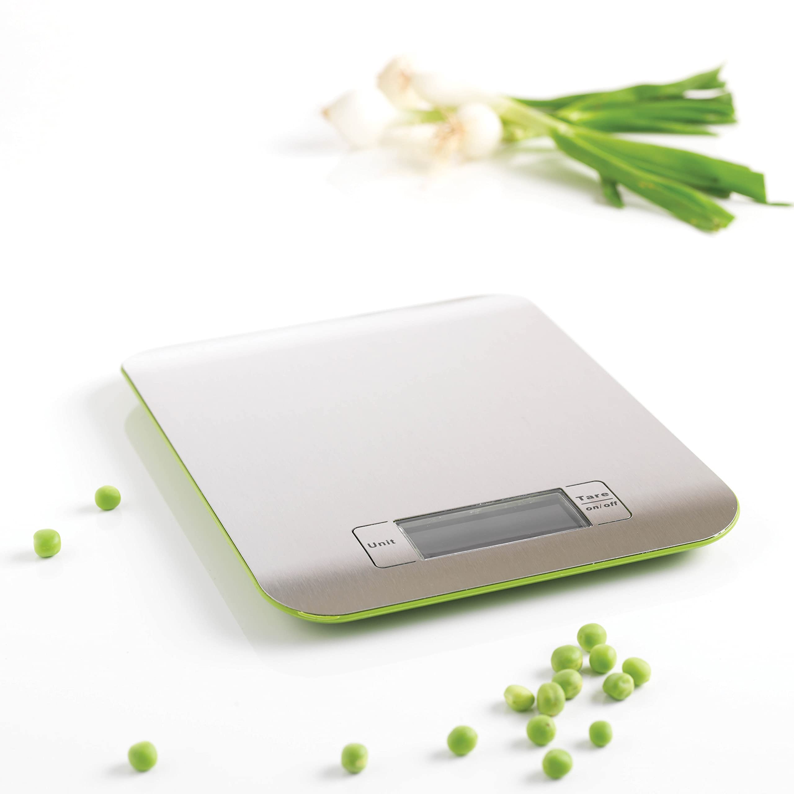 mastrad-f76508-balance-de-cuisine-inox-extra-plate-verte-pr-cision-au-gramme-5-k image 3