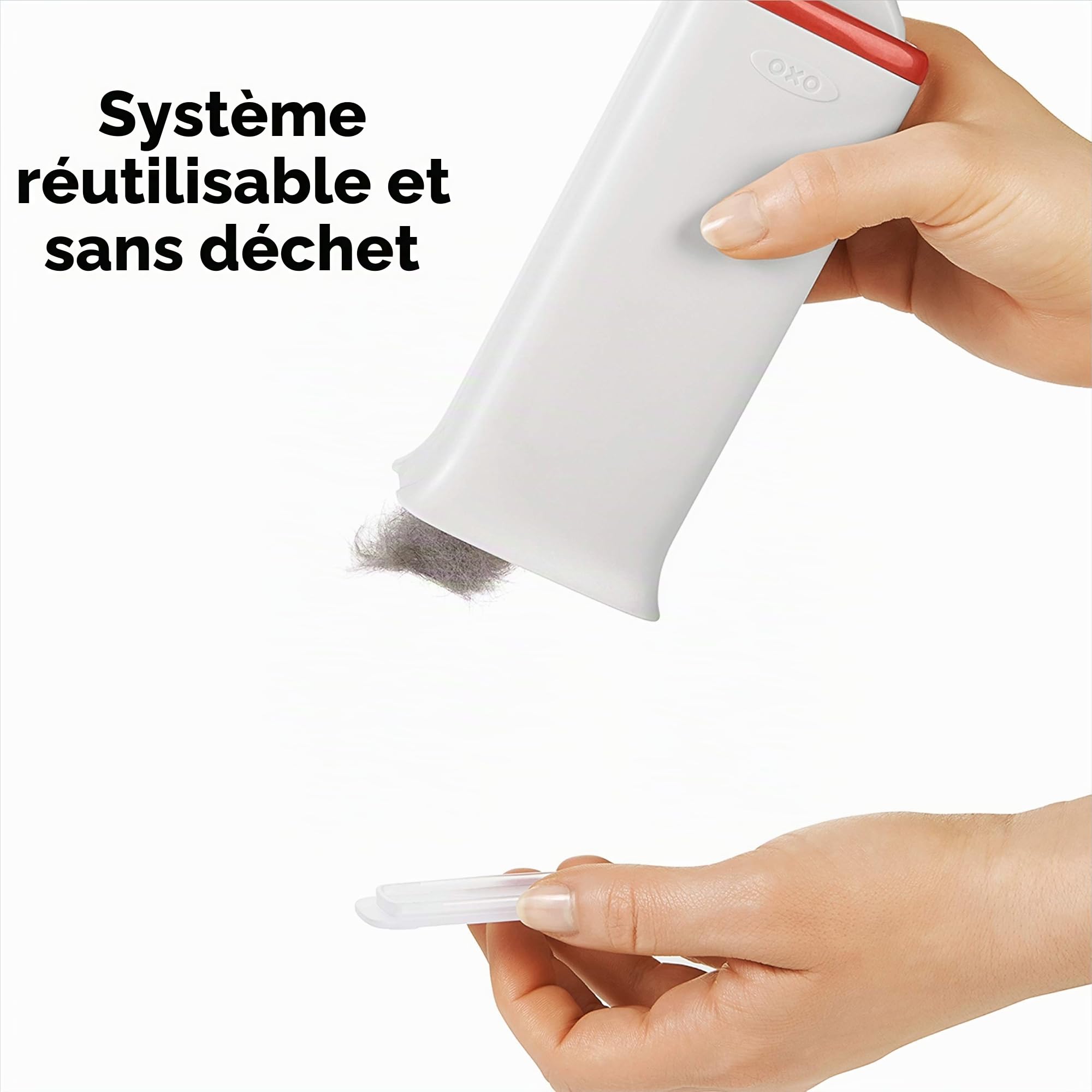 oxo-12168800-furlifter-brosse-anti-peluches-petite-surface-blanc-poils-fermes-bo image 5