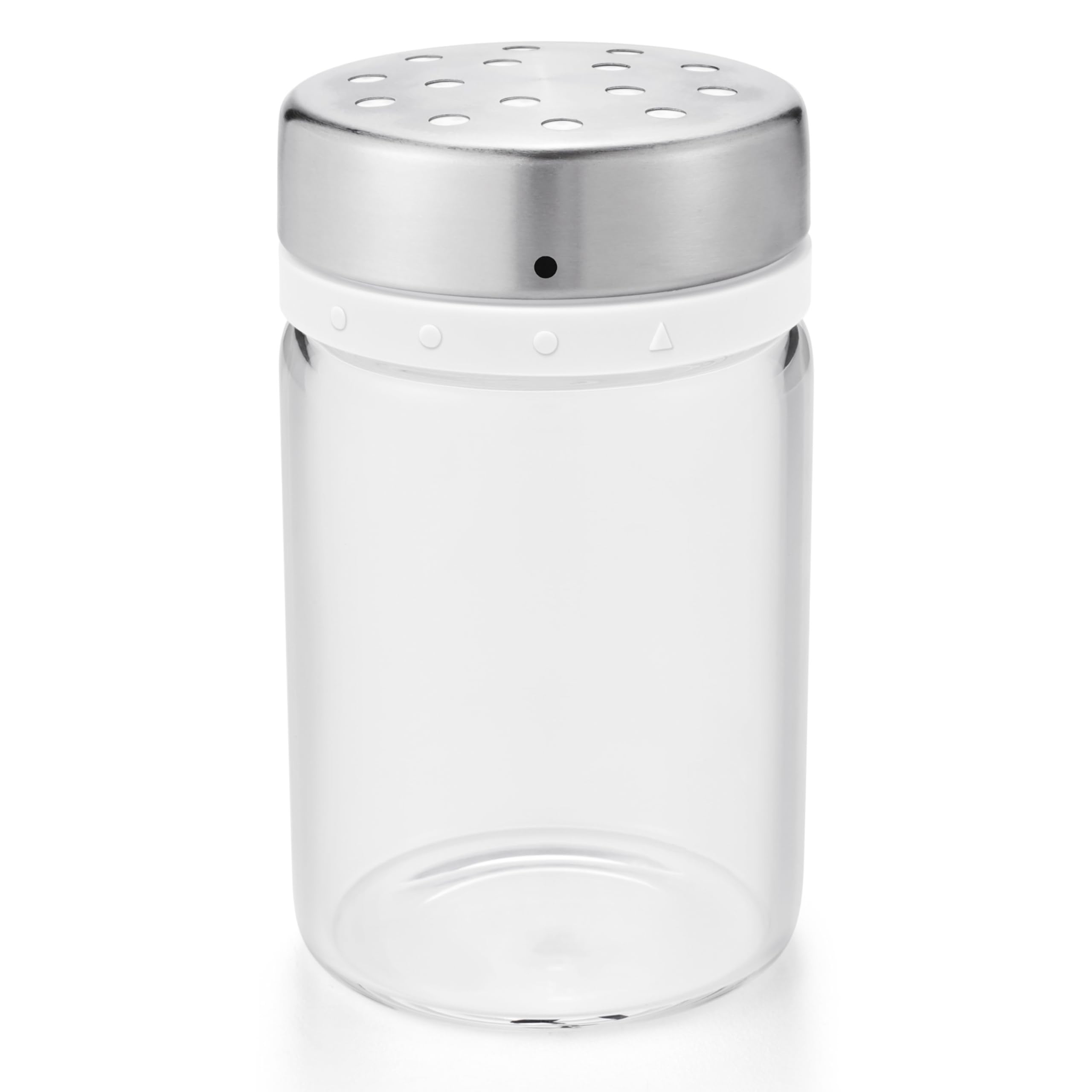 oxo-good-grips-saupoudreuse-pot-pices-ajustable-2-r-glages-pot-en-verre-et-couve image 1