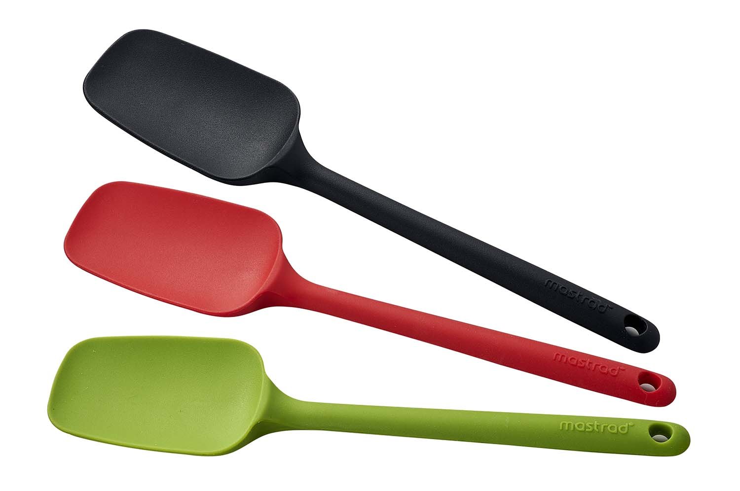 mastrad-unibloc-spatule-cuill-re-en-silicone-noir-27-5-cm-monobloc-r-sistante-25 image 7