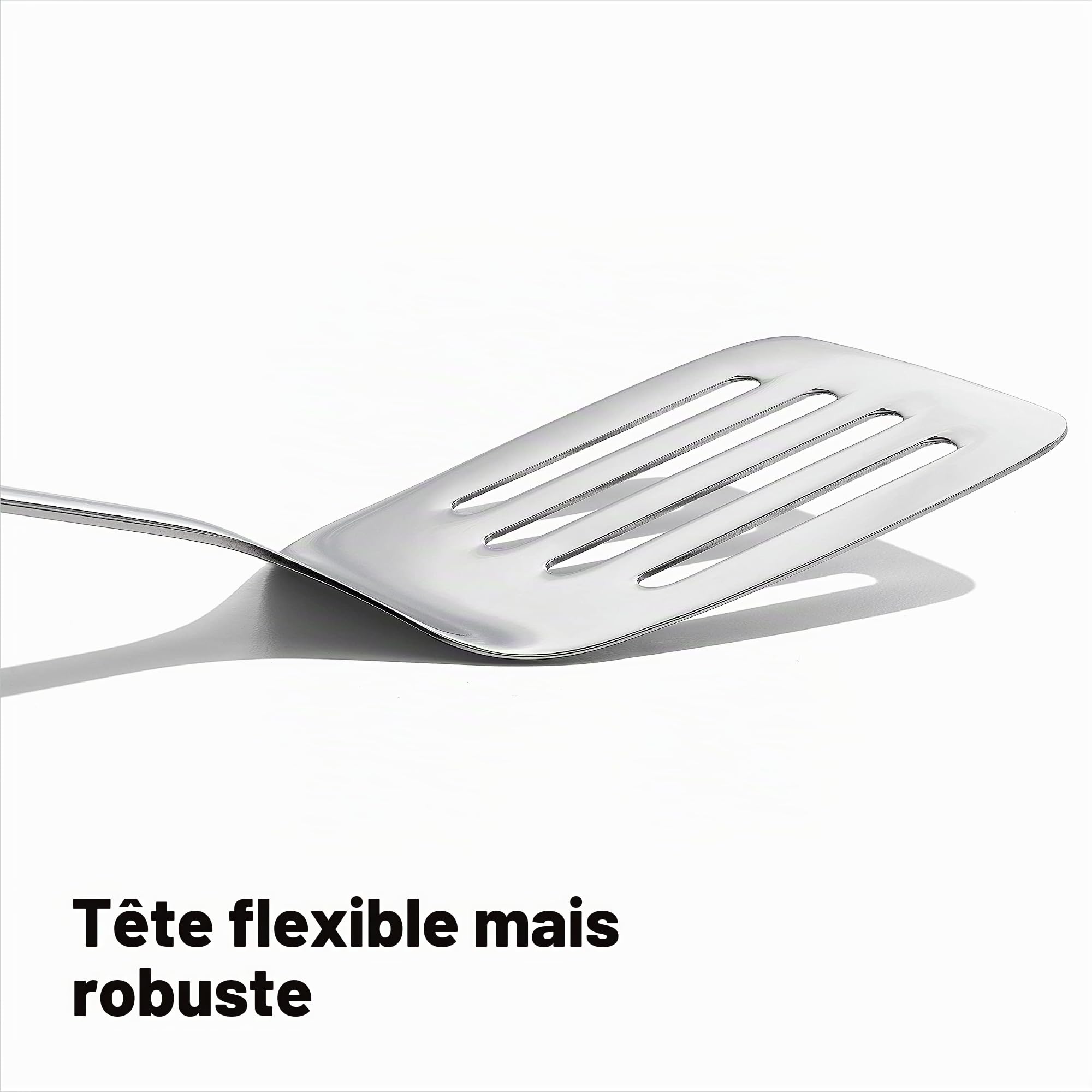 oxo-steel-spatule-de-cuisine-en-inox-t-te-r-sistante-la-chaleur-compatible-antia image 5