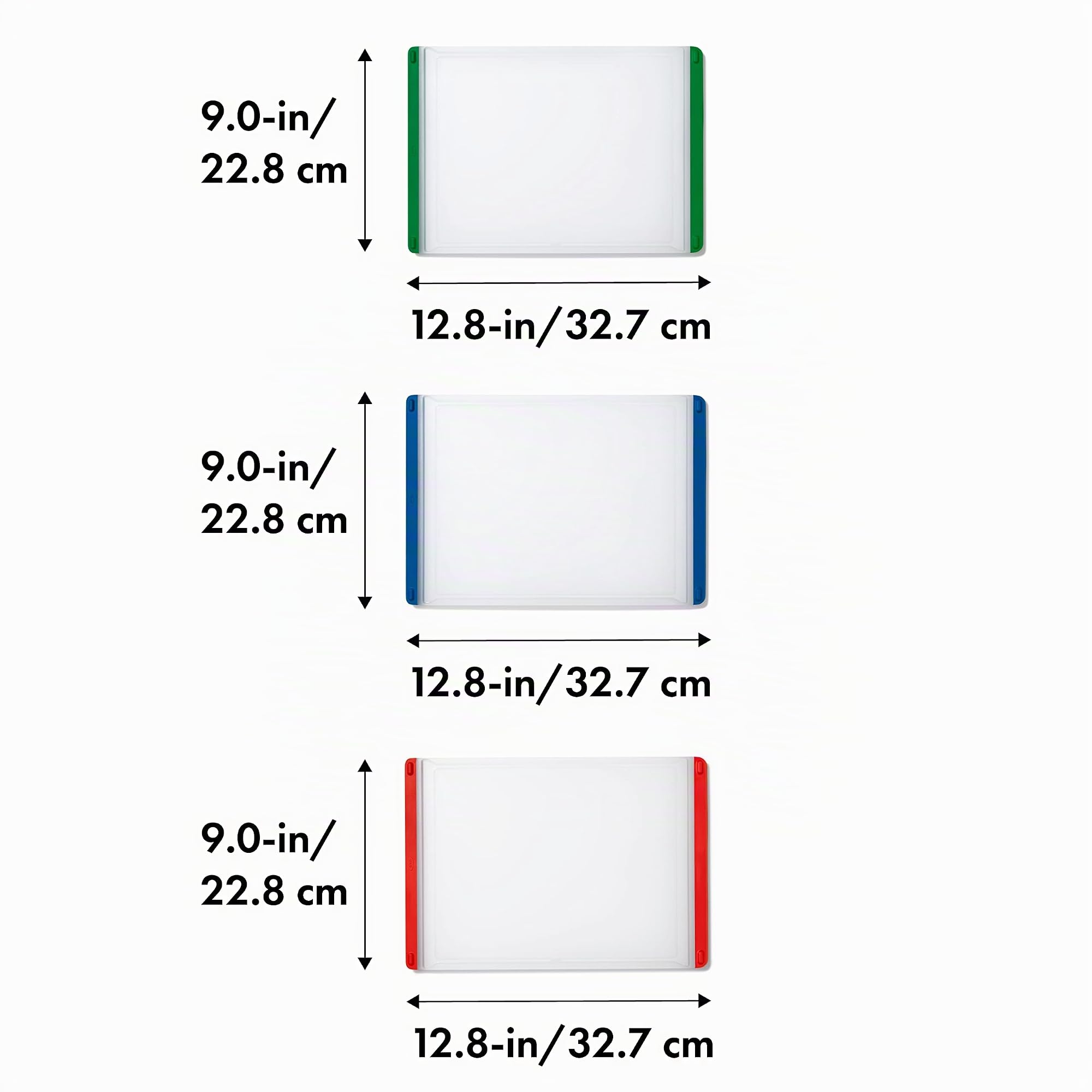 oxo-good-grips-set-de-3-planches-d-couper-23-x-30-cm-code-couleur-surface-non-po image 3
