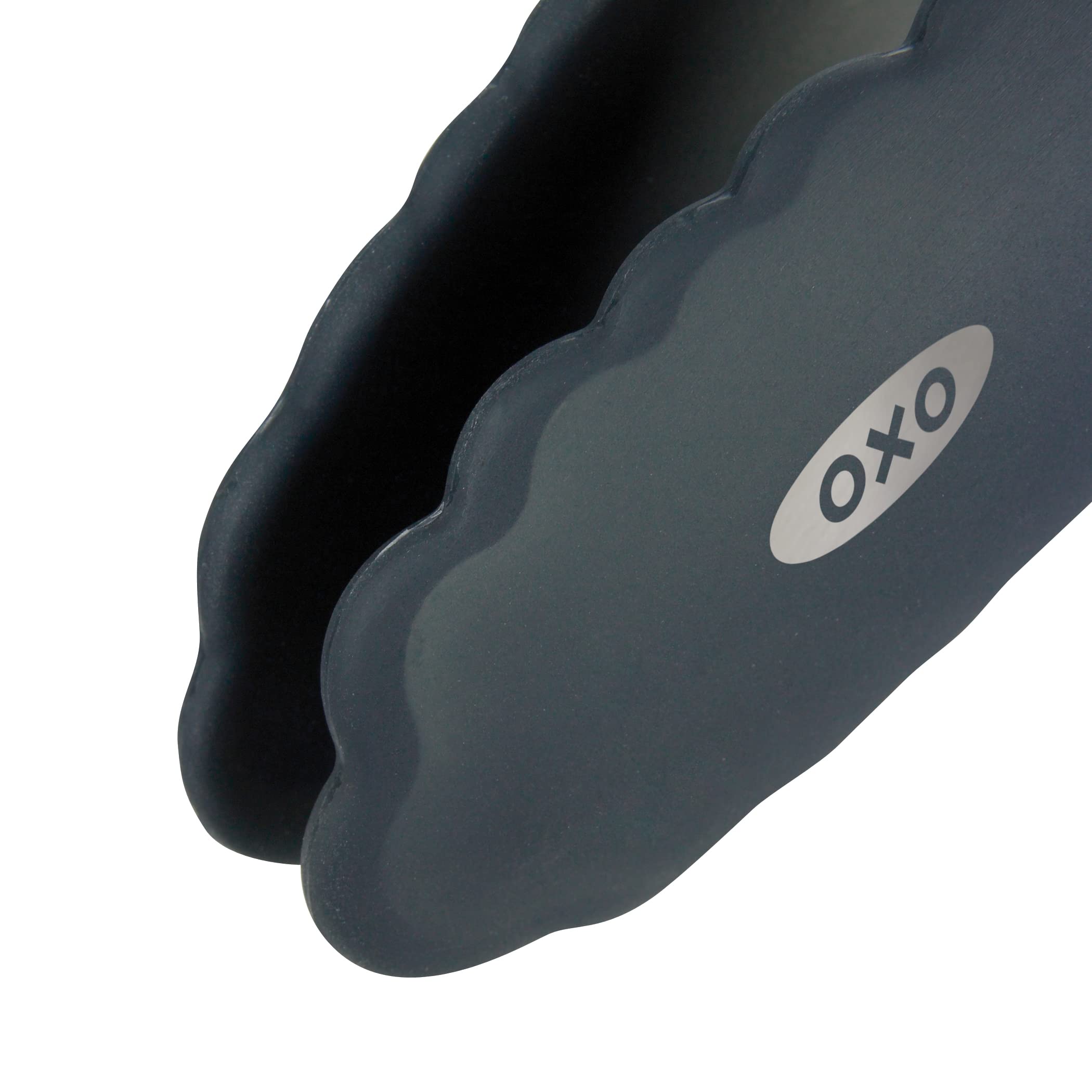 oxo-good-grips-pinces-de-service-23-cm-avec-embouts-en-silicone-bords-festonn-s- image 2