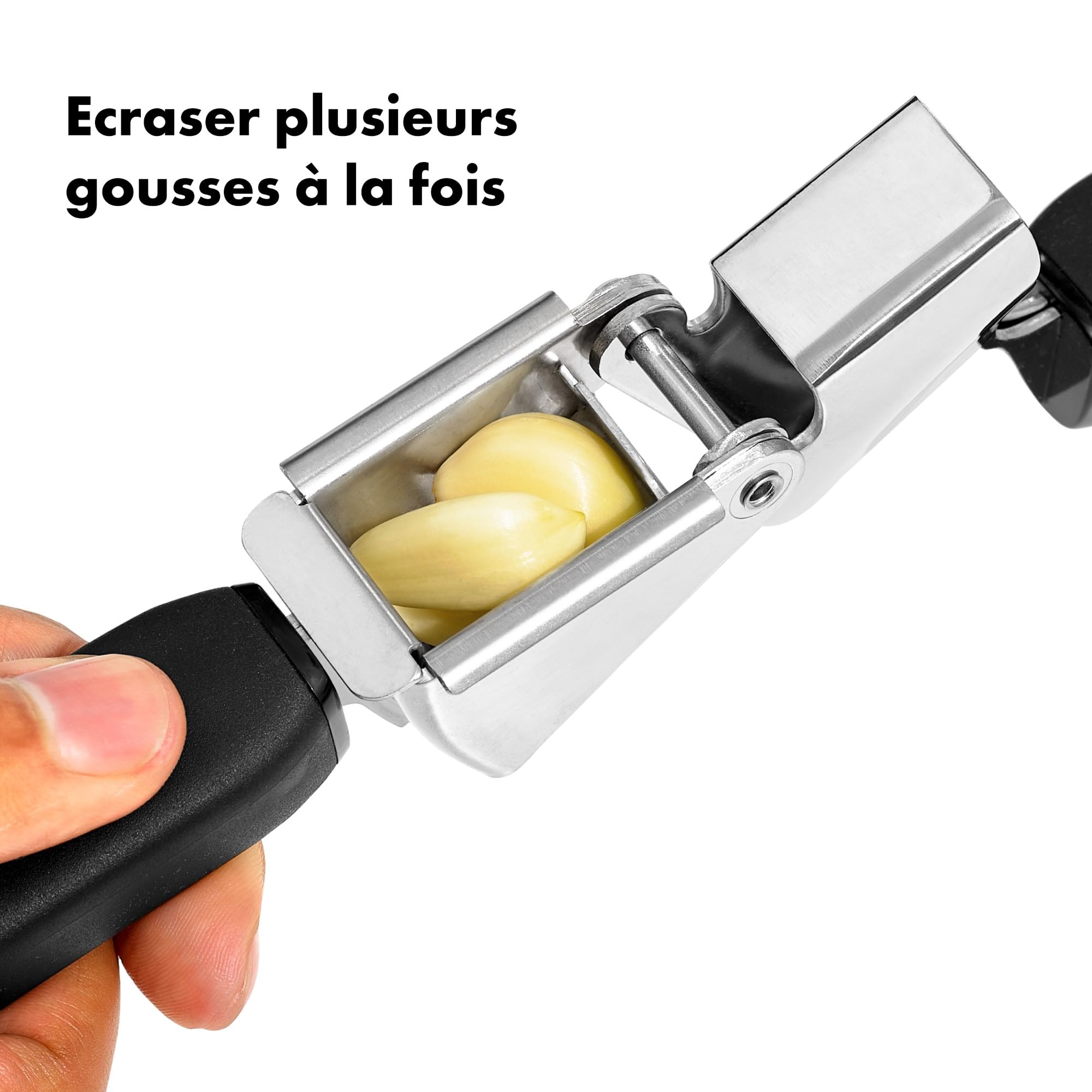 oxo-good-grips-presse-ail-en-acier-inoxydable-grande-tr-mie-multi-gousses-poign- image 4