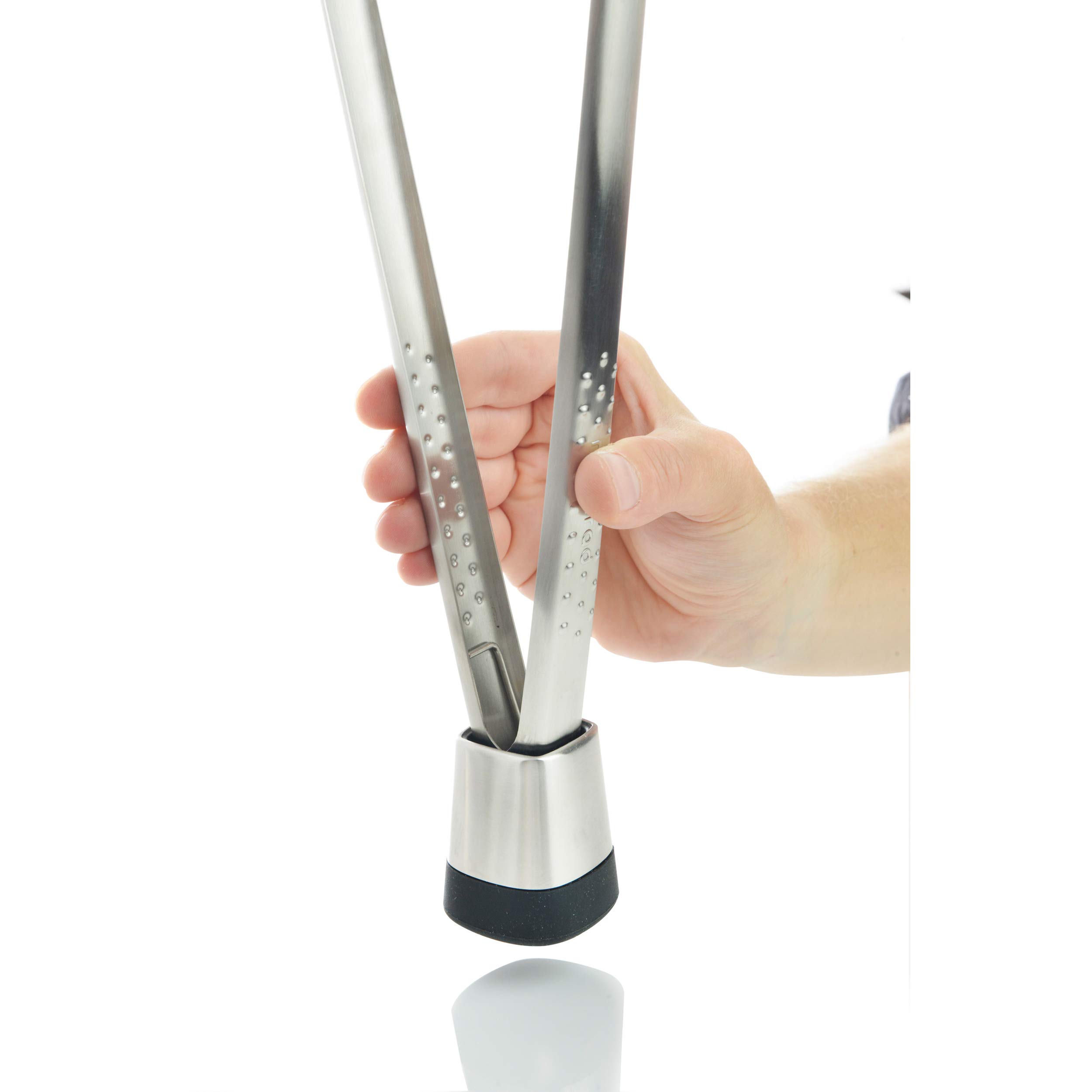 mastrad-f17500-pince-express-en-acier-inoxydable-noir-38-6-cm-r-siste-jusqu-220- image 6