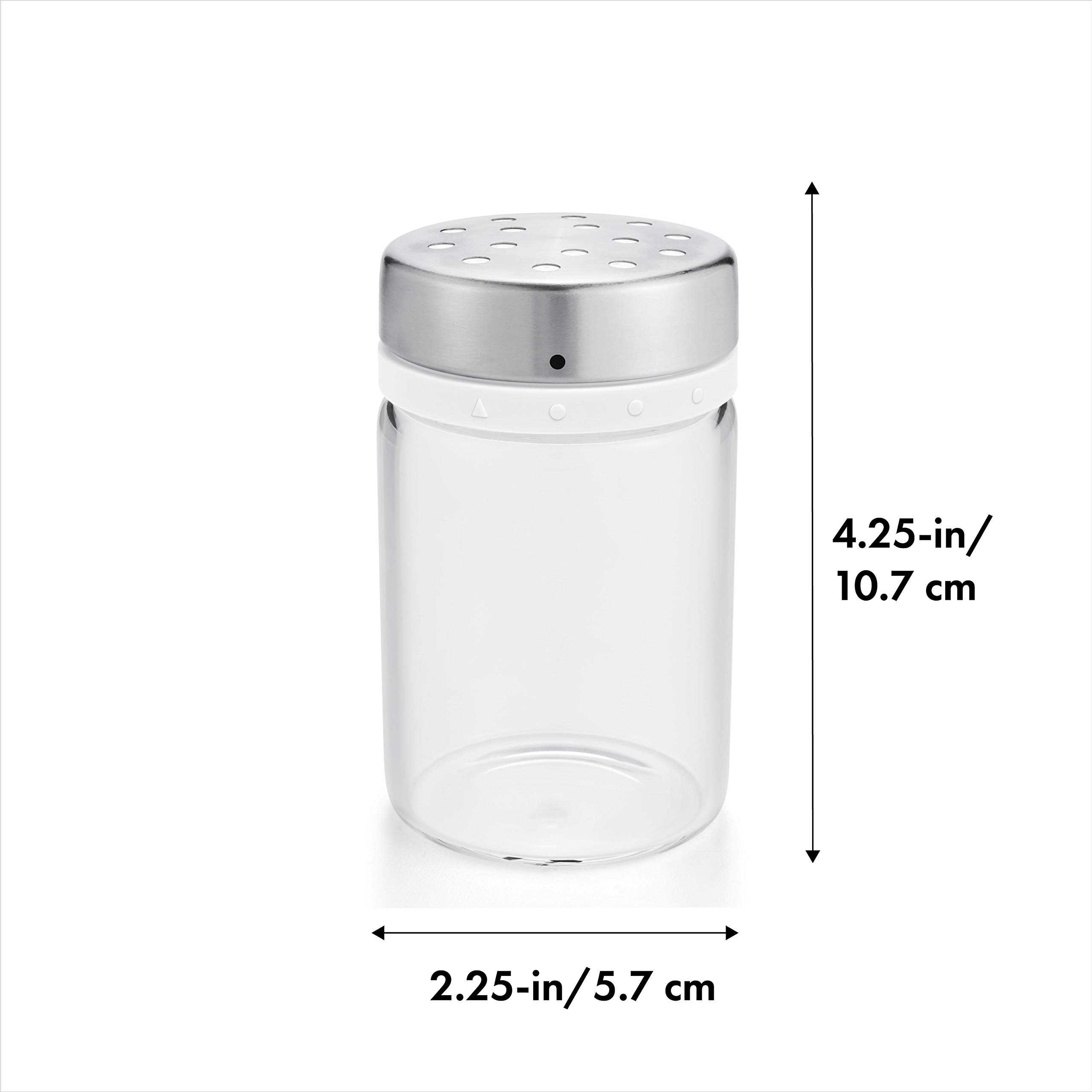 oxo-good-grips-saupoudreuse-pot-pices-ajustable-2-r-glages-pot-en-verre-et-couve image 6
