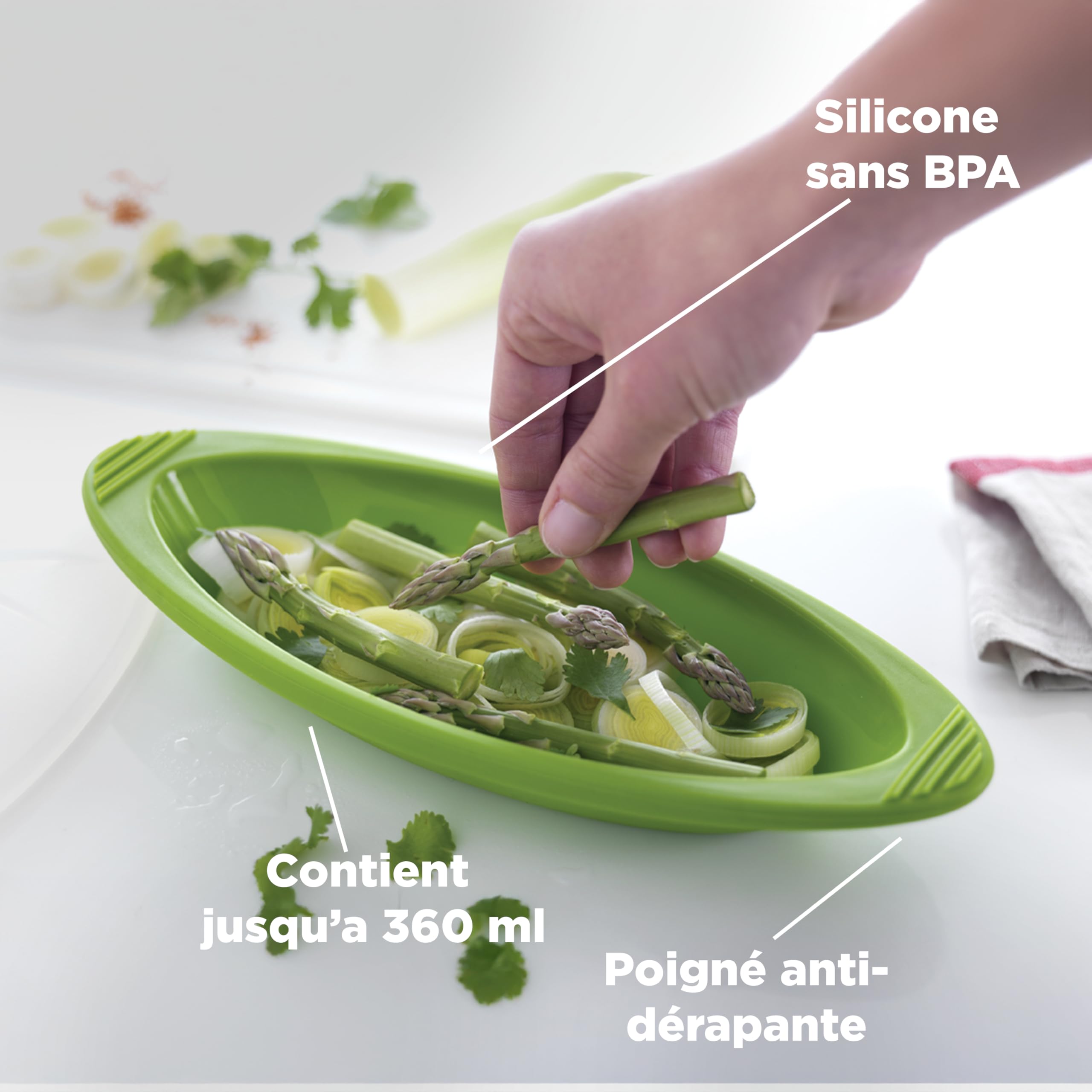 mastrad-papillotes-en-silicone-lot-de-2-360-ml-cuisson-vapeur-micro-ondes-et-fou image 2